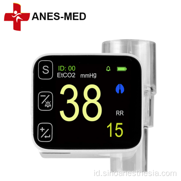 Portabel Capnography ETCO2 Monitor Genggam ETCO2